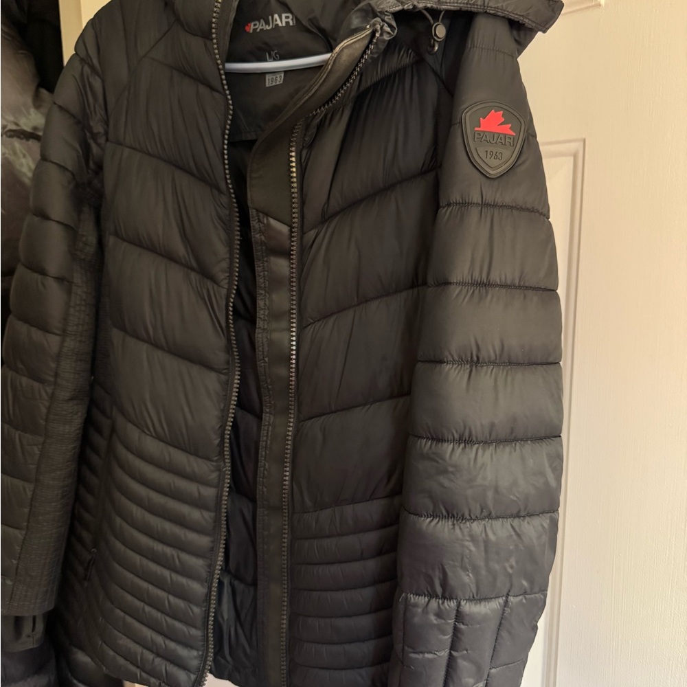 Pajar Black Puffer Jacket - Picture 6 of 7